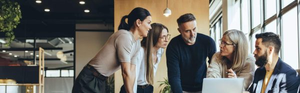 group meeting of young professionals